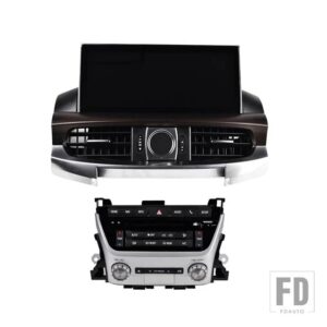 トヨタ ランドクルーザー 200 の古い 2007 - 2015 年 2016 年以降の用ダッシュボード アップグレード キット - 12. inch dvd