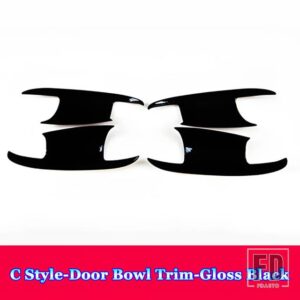 メルセデスベンツ A CLA GLAクラス W176 C117 クーペ W117 X156 2013-2019 カーアクセサリー外装ドアハンドルボウルトリムカバーフレーム