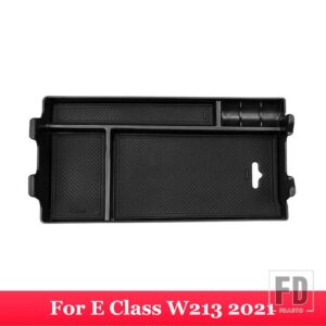 メルセデスベンツ Eクラス W213 2016-2021 カーアクセサリーセンターコンソールアームレストボックス収納ボックスオーガナイザー電話カードトレ - 2021