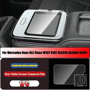 メルセデスベンツ W167 V167 X167 GLE GLSクラス GLE350 GLE450 リアタブレットスクリーン強化フィルムリアパネル TPU フィルム - 1