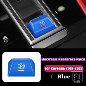 ポルシェ カイエンパナメーラ 971 2017-22 カーアクセサリー電子ハンドブレーキ P ボタンパッチトリムカバー - 3