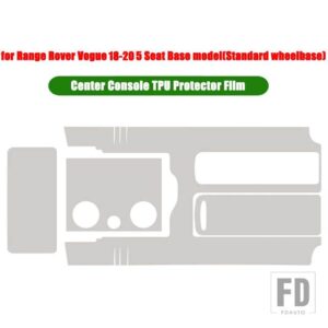 ランドローバー カーセンターコンソール AC フルセット TPU プロテクターフィルムディスカバリー 5 L462 レンジローバースポーツヴォーグ VELA - 10