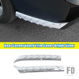 トヨタ ハイランダークルーガー XU70 2021 2022 カーアクセサリーリアバンパーフェンダーコーナーガードフォグランプカバートリムフレームステ - 6