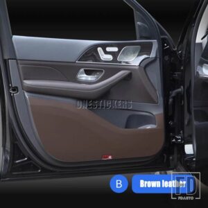 メルセデスベンツ カーアクセサリードアエッジパッドアンチキックドアマットカバー GLEクラス W167 V167 GLE350/GLE450/400D 2020 - 2