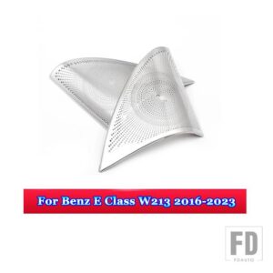メルセデスベンツ Cクラス W205 Eクラス W213 GLC X253 ステンレスドア窓ツイーターオーディオスピーカーカバートリムフレーム - For E Class W213