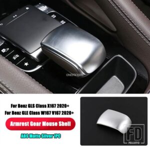 メルセデスベンツ GLE GLSクラス AMG W167 V167 X167 2020 2021 + カーアクセサリーセンターコンソールギアアームレストマウスシェルトリムカバ - 2