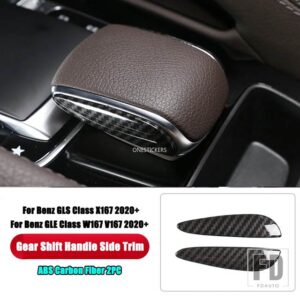 メルセデスベンツ GLE GLSクラス AMG W167 V167 X167 2020 2021 + カーアクセサリーセンターコンソールギアアームレストマウスシェルトリムカバ - 3