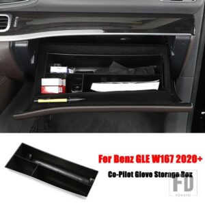 メルセデスベンツ GLEクラス W167 V167 GLE350/450/400D 2020 + カーアクセサリー副パイロットグローブ + 中央アームレストボックス収納ボック - 1