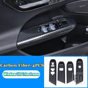 メルセデスベンツ Cクラス W206 C200 C220 C260 C300 2022 + カーアクセサリードア窓ガラスリフトスイッチボタンカバートリムフレーム