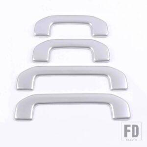 メルセデスベンツ Cクラス W206 C200 C220 C260 C300 2022 + アクセサリールーフフロントリアハンドルアームレストカバートリムフレーム - Matte Silver