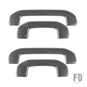 メルセデスベンツ Cクラス W206 C200 C220 C260 C300 2022 + アクセサリールーフフロントリアハンドルアームレストカバートリムフレーム - Carbon Fiber