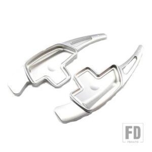 メルセデスベンツ ステアリングホイールパドルシフターエクステンション C / E / GLA / GLCクラス 2015-19 アルミシフトパドル - Silver