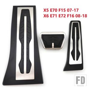 BMW ペダル E70 E71 F25 F26 F10 F20 F30 F22 F02 F15 F16 G20 G30 X3 X4 X5 X6 3 4 5/7シリーズ LHD ガスブレーキフットレストペダル - E70 E71 F15 F16 3Pcs