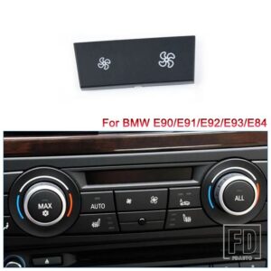 BMW エアコン制御リペアファンボタンカバー E90 E91 E92 E93 3シリーズ E70 E71 E72 E84 ヒーター気候パネルスイッチキャップ - For E84 E90 E92