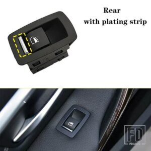 BMW F30 F35 F20 X1 F49 X3 F25 X5 F15 F85 X6 F16 F86 車制御ガラスリフターウィンドウスイッチリフトボタン自動 - Rear A