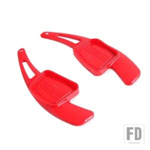 アウディ A3 A4L A5 S3 S5 A8 SQ5 R8 Q7 TT TTS ステアリングホイールシフトパドルシフター拡張 ABS 延長 16-18 アクセサリー - Red