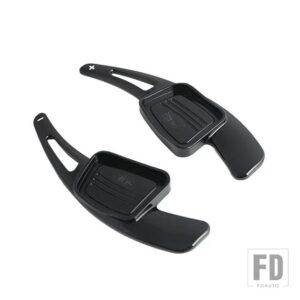 アウディ A3 A4L A5 S3 S5 A8 SQ5 R8 Q7 TT TTS ステアリングホイールシフトパドルシフター拡張 ABS 延長 16-18 アクセサリー - Black