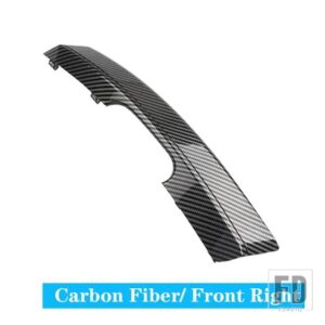 トヨタ カローラレビンフロントドアプルハンドルカバー内側ハンドルパネルトリム交換カーボンインテリア 2014-2018 - Carbon Right front