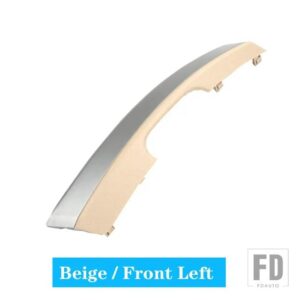 トヨタ カローラレビンフロントドアプルハンドルカバー内側ハンドルパネルトリム交換カーボンインテリア 2014-2018 - Beige Left front