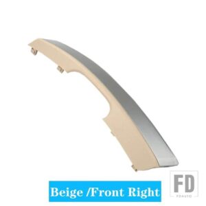 トヨタ カローラレビンフロントドアプルハンドルカバー内側ハンドルパネルトリム交換カーボンインテリア 2014-2018 - Beige Right front