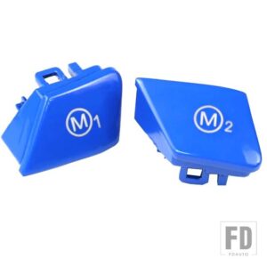 BMW M1 M2 モードスイッチボタンステアリングホイール 1-6シリーズ F20 F21 F22 F23 F30 F31 F32 F33 F36 F10 F11 F07 F12 F13 F15 F16 - Blue M1 M2