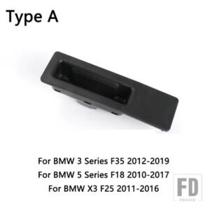 BMW 1個 テールゲートトランクスイッチハンドルの交換 3 5シリーズ X3 F35 F18 F25 2010-2019 テールゲートスイッチパネル - army green