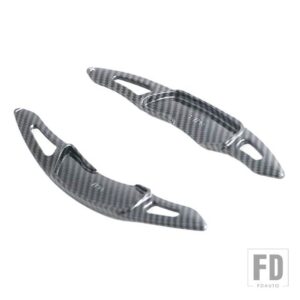 トヨタ スバル ステアリングホイールシフトパドルシフター拡張 ABS XV レガシィフォレスターアウトバックインプレッサ WRX STI レヴォーグ 86 - Carbon Fiber