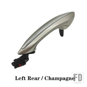 BMW 車外装ドアハンドルキーレス感知ハンドル交換用ライト F10 F11 F18 F06 F12 F13 F02 F07 F01 F02 F03 F04 - Champagne LR