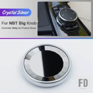 BMW クリスタルスタイルマルチメディアノブカバーノブステッカー E90 E92 E70 F10 F20 F22 F25 F26 F15 F30 G20 G30 1/3/4/5/6シリーズ - NBT Big Knob