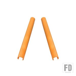 BMW 2個 ストリップステッカーカバー F20 F21 F22 F23 F30 F31 F32 F34 F36 1/2/3/4シリーズフロントグリルトリムストリップスタイリング - Orange
