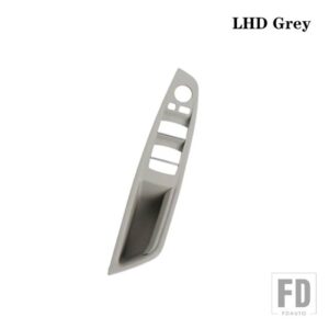 BMW LHD 運転席側アームレストドアハンドルパネルカバー 5シリーズ F10 F11 F18 520 523 525 528 530 カーボンオートアクセサリー - LHD Gray