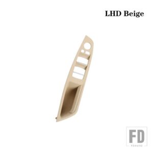 BMW LHD 運転席側アームレストドアハンドルパネルカバー 5シリーズ F10 F11 F18 520 523 525 528 530 カーボンオートアクセサリー - LHD Beige