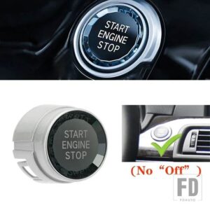 BMW 1 2 3 4 5 6 7シリーズ F20 F21 F22 F23 F30 F34 F10 F18 F12 F07 F01 F02 クリスタルスタイルスタートストップエンジンスイッチボタンカバ