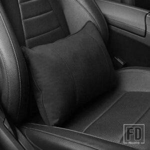 メルセデスベンツ A B C E CLA GLA GLB GLC GLE GLSクラス W177 W205 206 W213 C118 W167 アルカンターラ生地ヘッドレスト腰 - Lumbar Pillow Black
