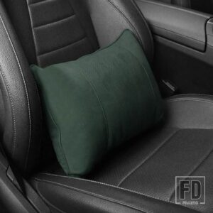 メルセデスベンツ A B C E CLA GLA GLB GLC GLE GLSクラス W177 W205 206 W213 C118 W167 アルカンターラ生地ヘッドレスト腰 - Lumbar Pillow Green