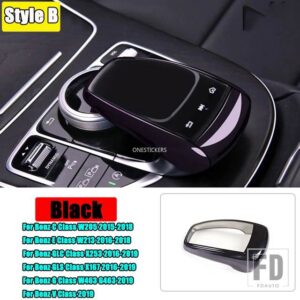 メルセデスベンツ E C S V G GLC GLSクラス W213 W205 X253 カーアクセサリーセンターコンソールメディアマウスシェルスクリーンプロテクターカ - 5