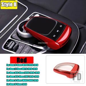メルセデスベンツ E C S V G GLC GLSクラス W213 W205 X253 カーアクセサリーセンターコンソールメディアマウスシェルスクリーンプロテクターカ - 4