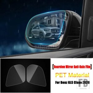 メルセデスベンツ バックミラー防曇防水フィルム GLE GLSクラス W167 V167 GLE350 GLE450 X167 GLS450 2020 - For GLS 2020