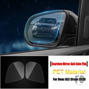 メルセデスベンツ バックミラー防曇防水フィルム GLE GLSクラス W167 V167 GLE350 GLE450 X167 GLS450 2020 - For GLE 2020