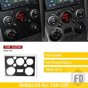スズキ グランドヴィターラ 2006-13 アクセサリーカーボン車内完全ステッカー - control B