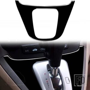 ホンダ CRV 2007-2011 アクセサリープラスチック黒インテリア自動変速パネルトリムステッカー装飾 - Gear frame