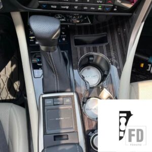レクサス RX300 270 200T 450H 2016-2019 アクセサリーカーボンインテリア CD コンソール水カップドアトリムステッカー装飾 - Cup holder B LHD
