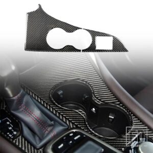 レクサス RX300 270 200T 450H 2016-2019 アクセサリーカーボンインテリア CD コンソール水カップドアトリムステッカー装飾 - Cup holder LHD