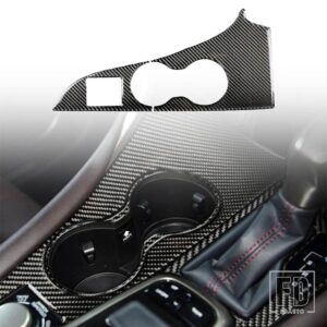 レクサス RX300 270 200T 450H 2016-2019 アクセサリーカーボンインテリア CD コンソール水カップドアトリムステッカー装飾 - Cup holder RHD