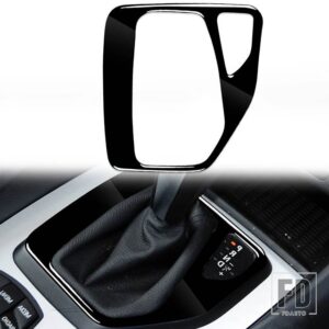 BMW X1 E84 2011-15 アクセサリー光沢ピアノブラックインテリアギアパネルカバートリムステッカー - Inner frame RHD