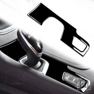 キャデラック XT5 2016 2017 カーアクセサリープラスチック黒インテリア中央制御 U フレームトリムステッカー装飾 - Short
