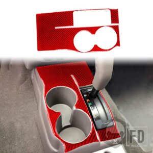 トヨタ タコマ 36982 アクセサリーカーボン車内 2WD 自動ギアカップホルダートリムステッカー - 2WD automatic gear