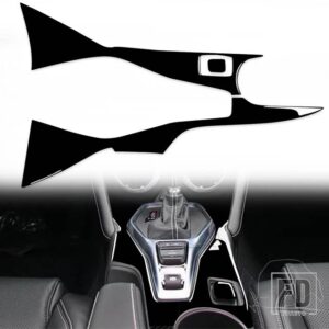 シボレー カマロ 2017 2018 2019 カーアクセサリープラスチック黒インテリア中央シフターギアパネルトリムステッカー - Outer frame