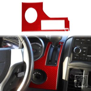 ダッジカラバ 2008 2009 2010 アクセサリーカーボンインテリア計器エアアウトレットギアドアトリムステッカー装飾 - 13
