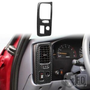 トヨタ タコマ 36982 アクセサリーカーボンインテリアギアシフトドア窓パネルトリムステッカー装飾 - Driver air outlet B
